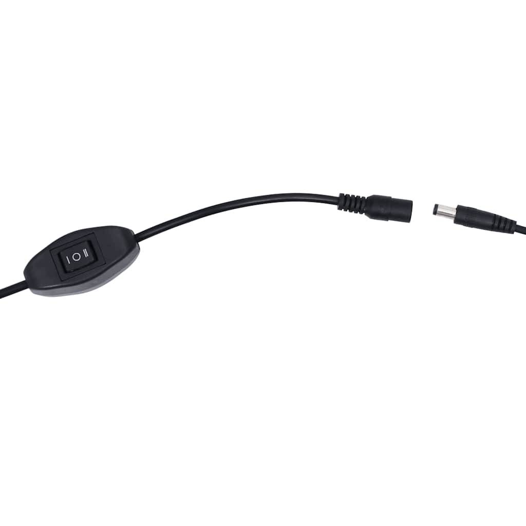 Lampe LED à Pince pour Aquarium Design Fin Lumière Bleue et Blanche 35-55 cm - ComfortXL Outdoor Living - Image 9