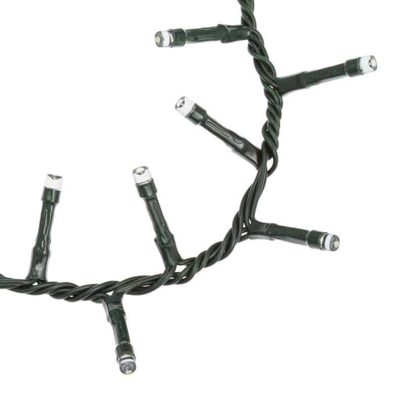 Lotti - Guirlande Boa 6CM 20M 1000 LED 8 modes lumineux ambré câble vert Lotti - Image 6