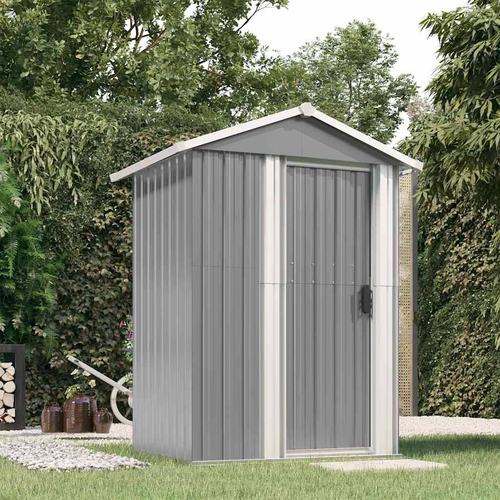 Vidaxl - Abri de jardin Gris 126x97,5x177 cm Métal galvanisé vidaXL 316234 - Image 1
