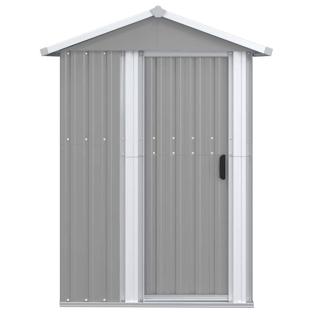 Vidaxl - Abri de jardin Gris 126x97,5x177 cm Métal galvanisé vidaXL 316234 - Image 8