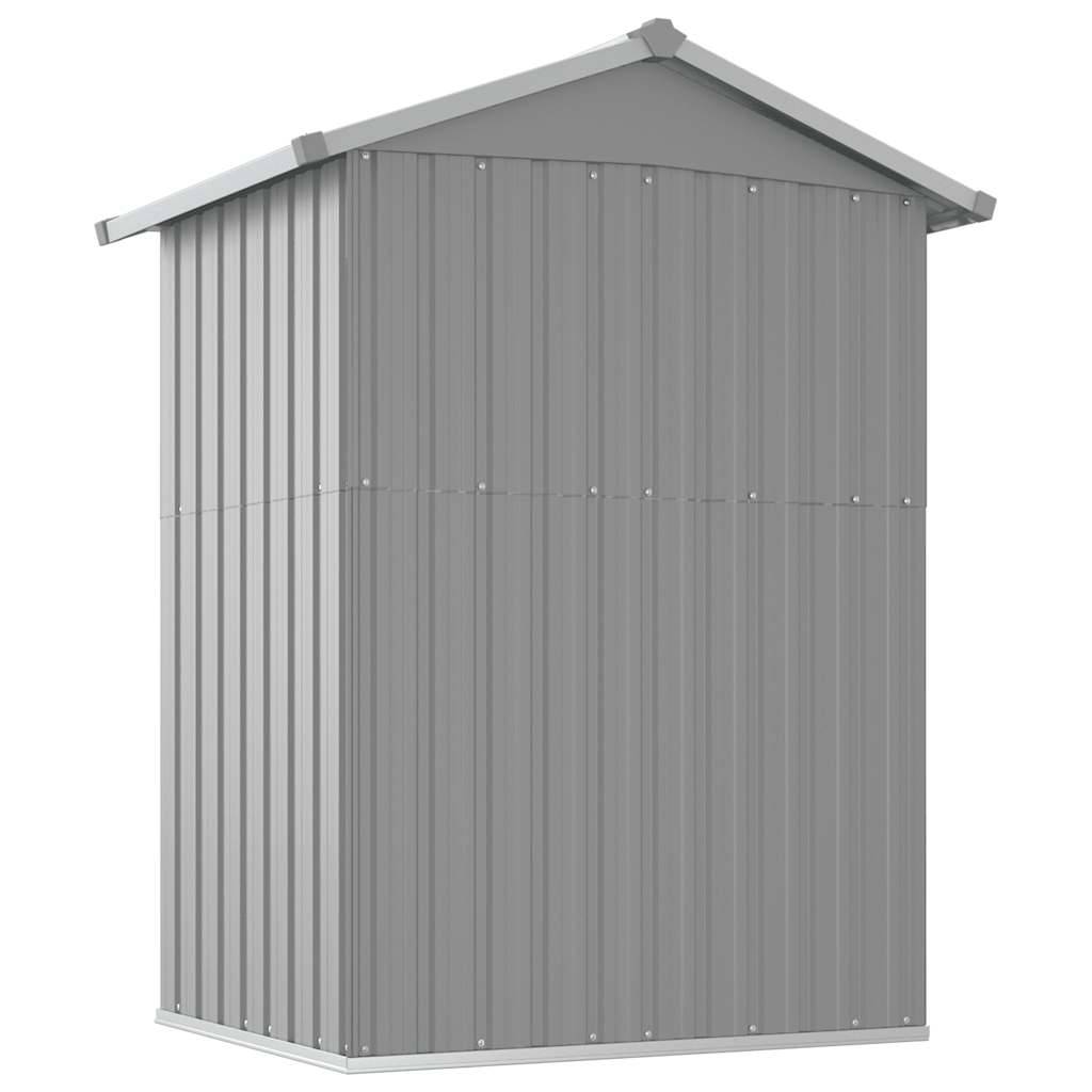 Vidaxl - Abri de jardin Gris 126x97,5x177 cm Métal galvanisé vidaXL 316234 - Image 7