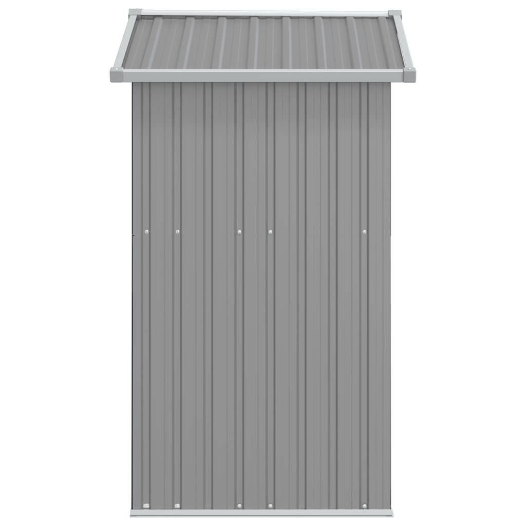 Vidaxl - Abri de jardin Gris 126x97,5x177 cm Métal galvanisé vidaXL 316234 - Image 6