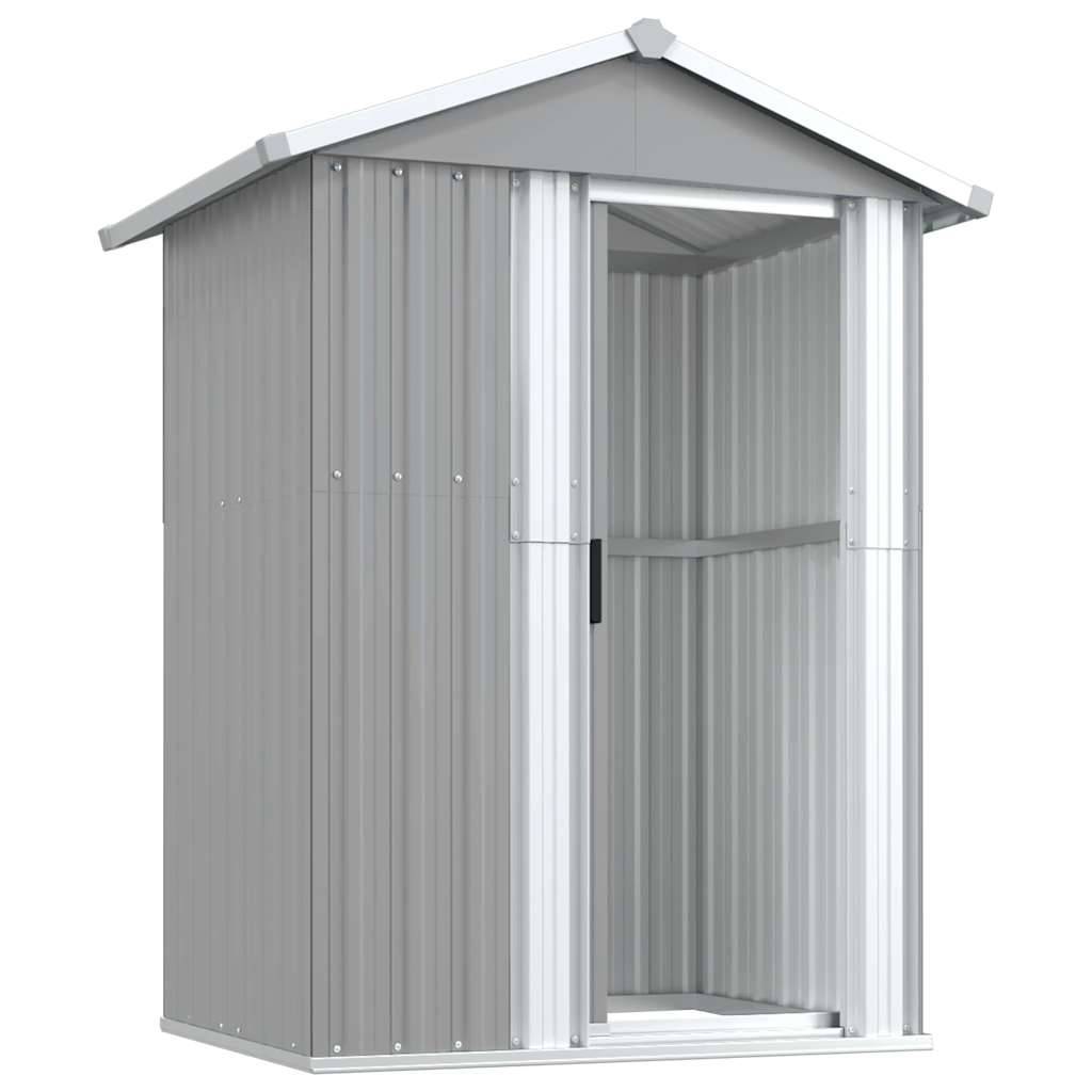 Vidaxl - Abri de jardin Gris 126x97,5x177 cm Métal galvanisé vidaXL 316234 - Image 5