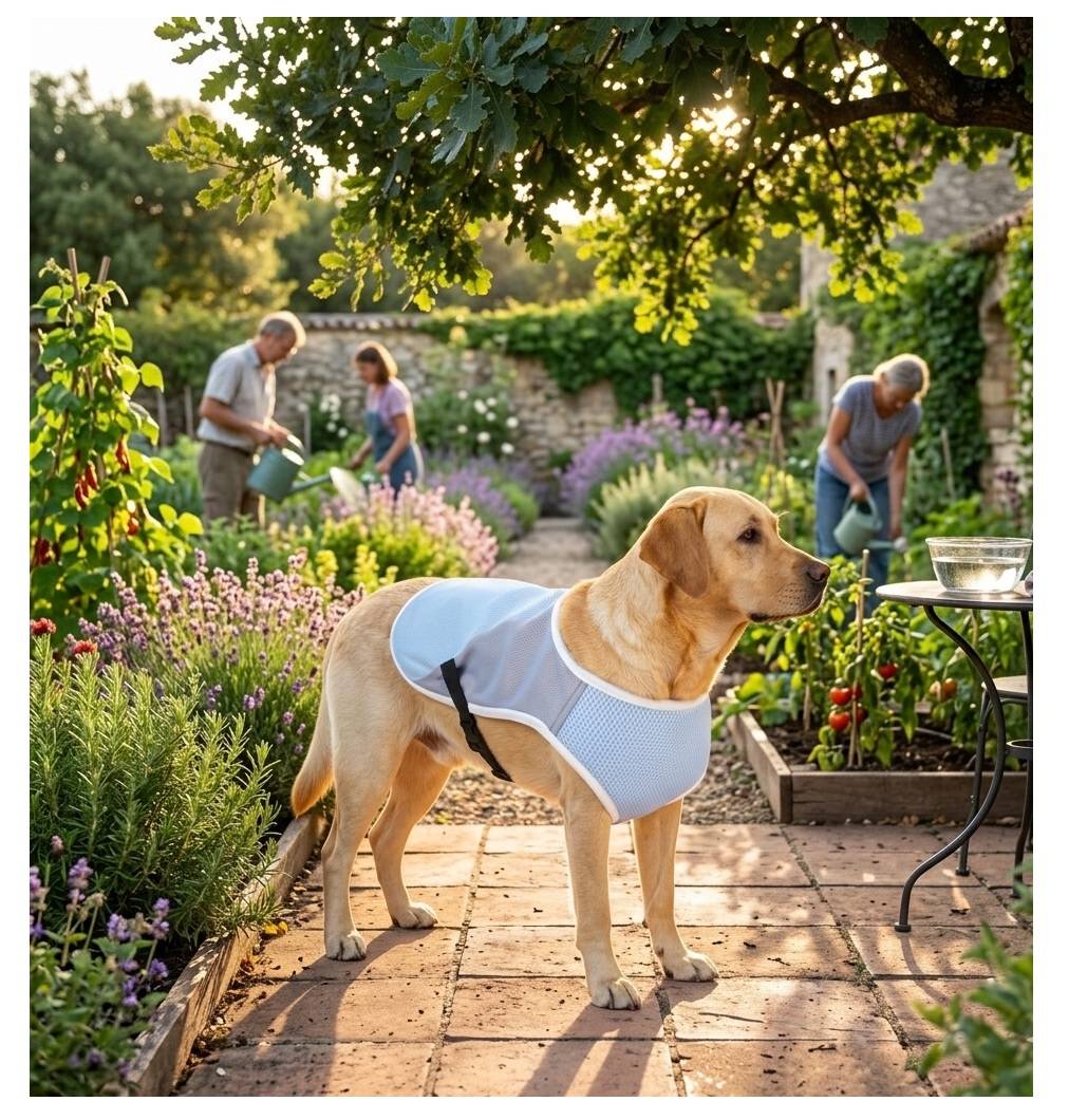 Eden - Manteau rafraichissant L 40 cm pour chien - Image 2