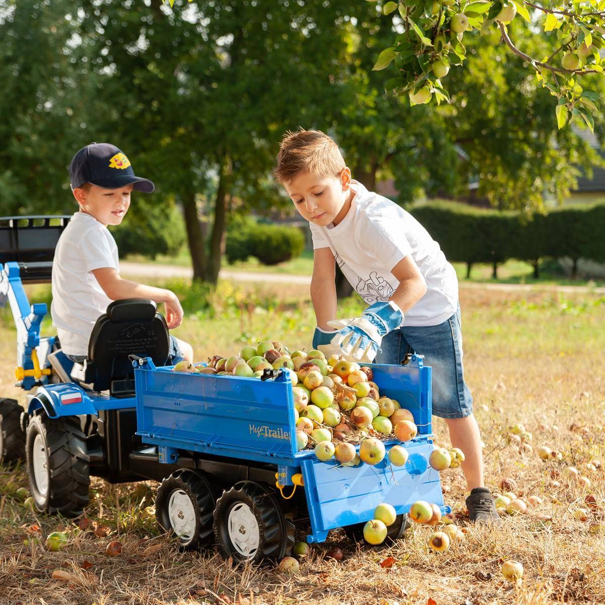 Remorque Rolly Toys rollyMega 121106 : Idéale pour enfants de 3 à 10 ans - Image 2