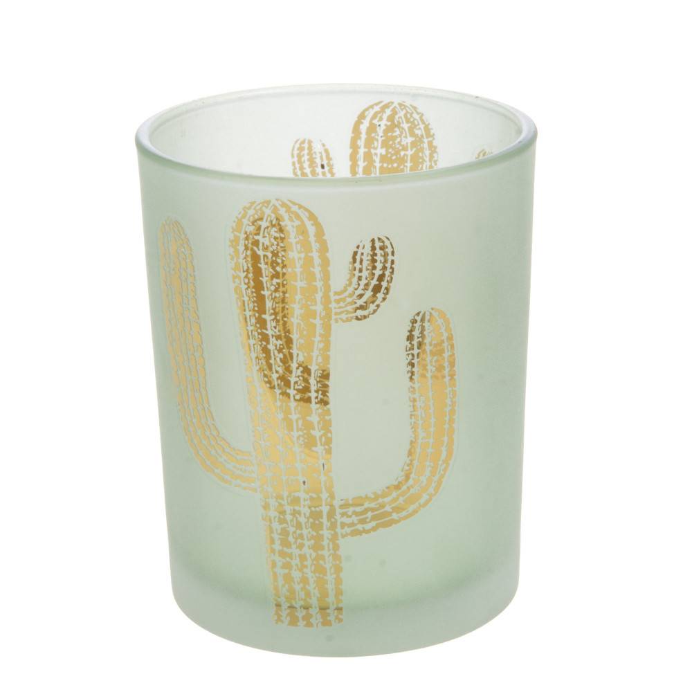 Photophore cactus 12 cm (lot de 2)