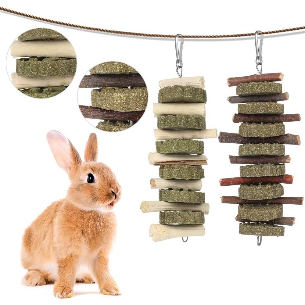 Jouets à mâcher pour lapins, hamsters, chinchillas, cobayes DtopbuyAge - Image 5