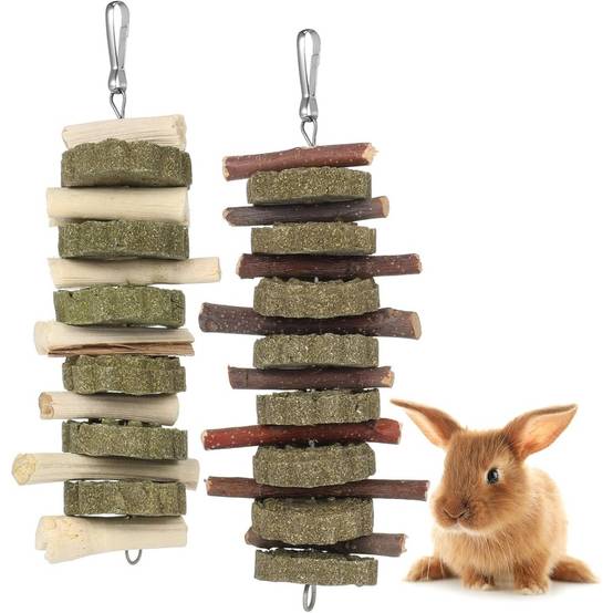 Jouets à mâcher pour lapins, hamsters, chinchillas, cobayes DtopbuyAge - Image 1