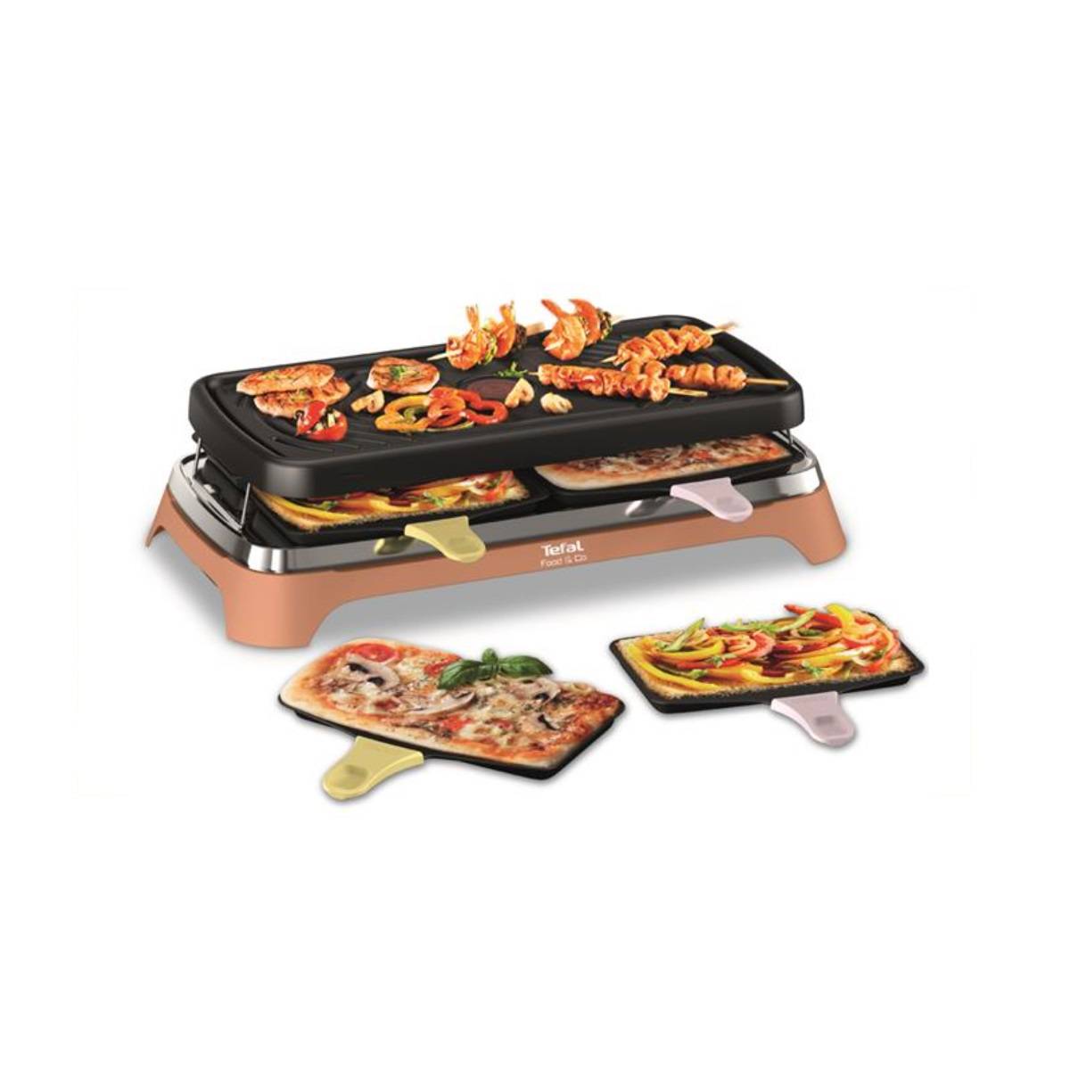 Appareil à raclette 8 personnes 1450w RE651JF0 Tefal - Image 3