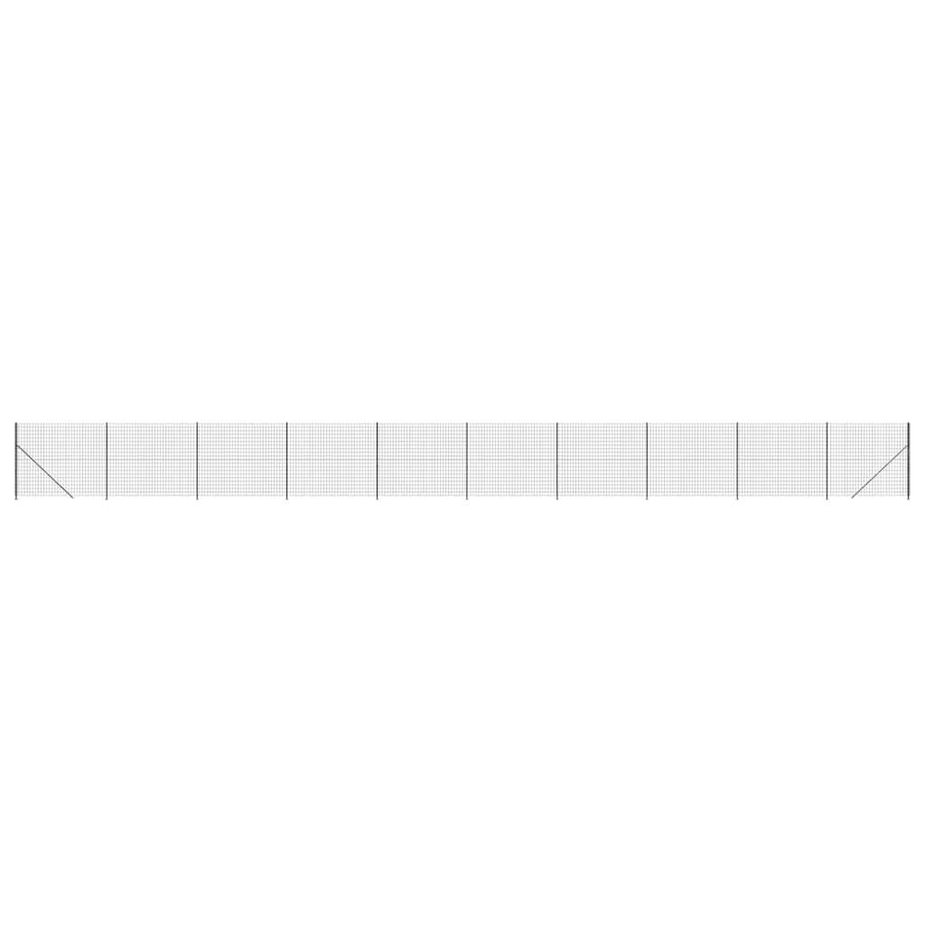 ComfortXL - Clôture Jardin Métal Résidentielle Protection Sol Dur Anthracite 1,6x25m - ComfortXL Outdoor Living - Image 2