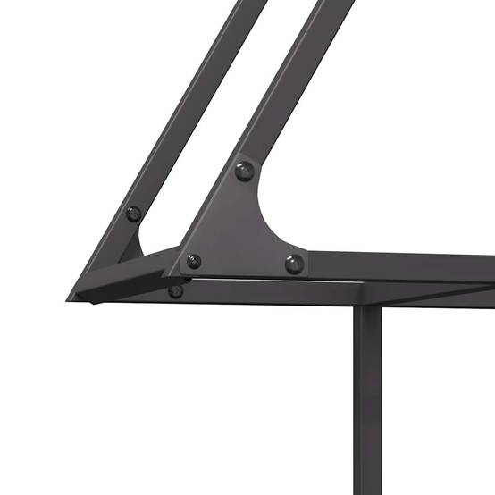 Range-bûches acier robuste pour cheminée intérieur & extérieur Noir 80x90cm – ComfortXL Outdoor Living - Image 7