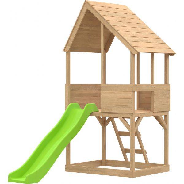 Tp Toys - Cabane enfant sur pilotis avec bac à sable Lookout Avec glissière Tp Toys - Image 1