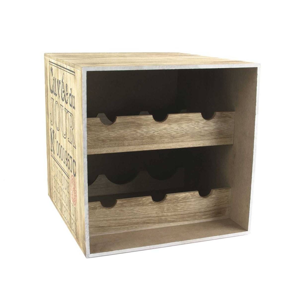 ALTOBUY - Cave à Vin en Bois 6 Bouteilles - CAVISTE - Image 2