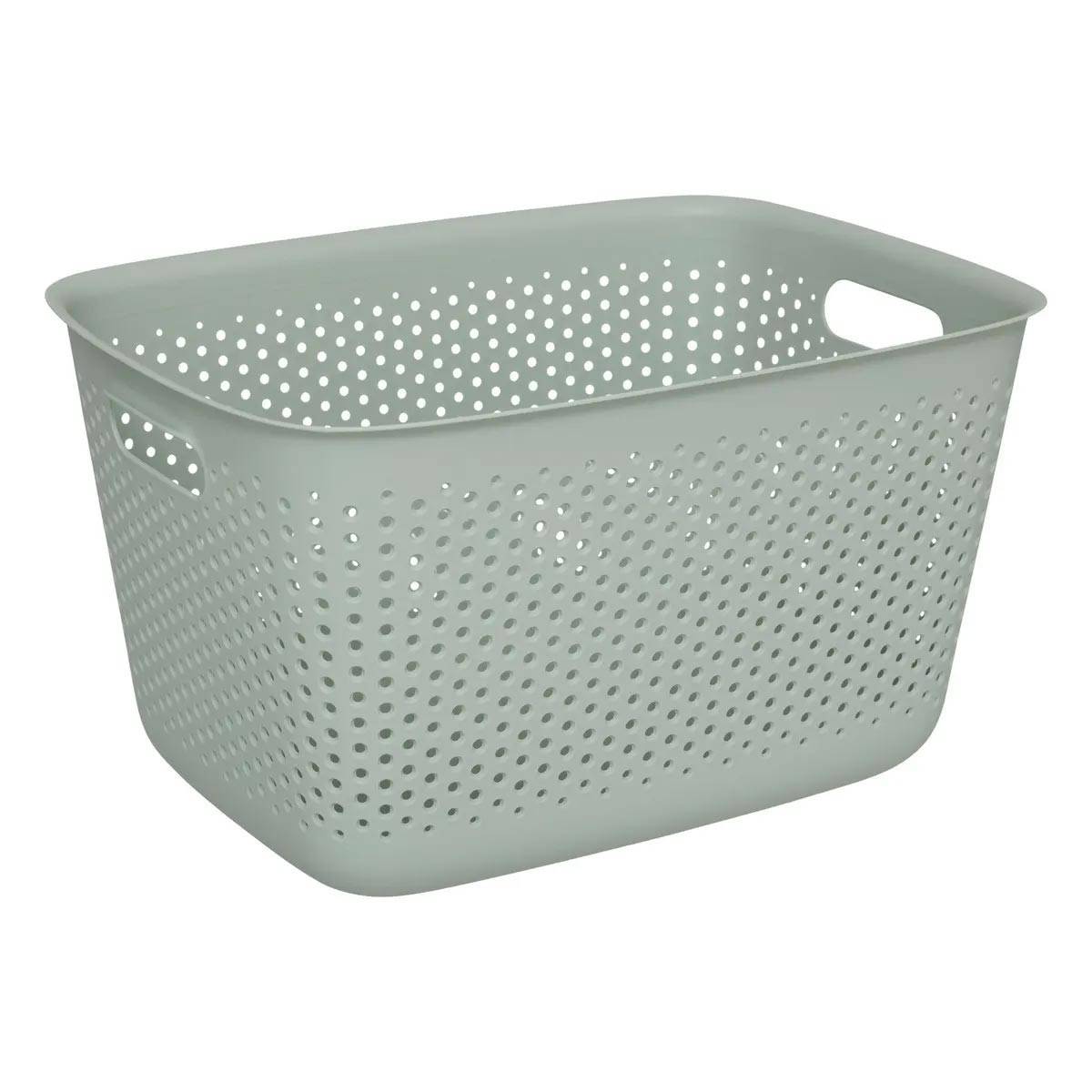 Panier de Rangement "Tila" 17L Sauge - Image 1
