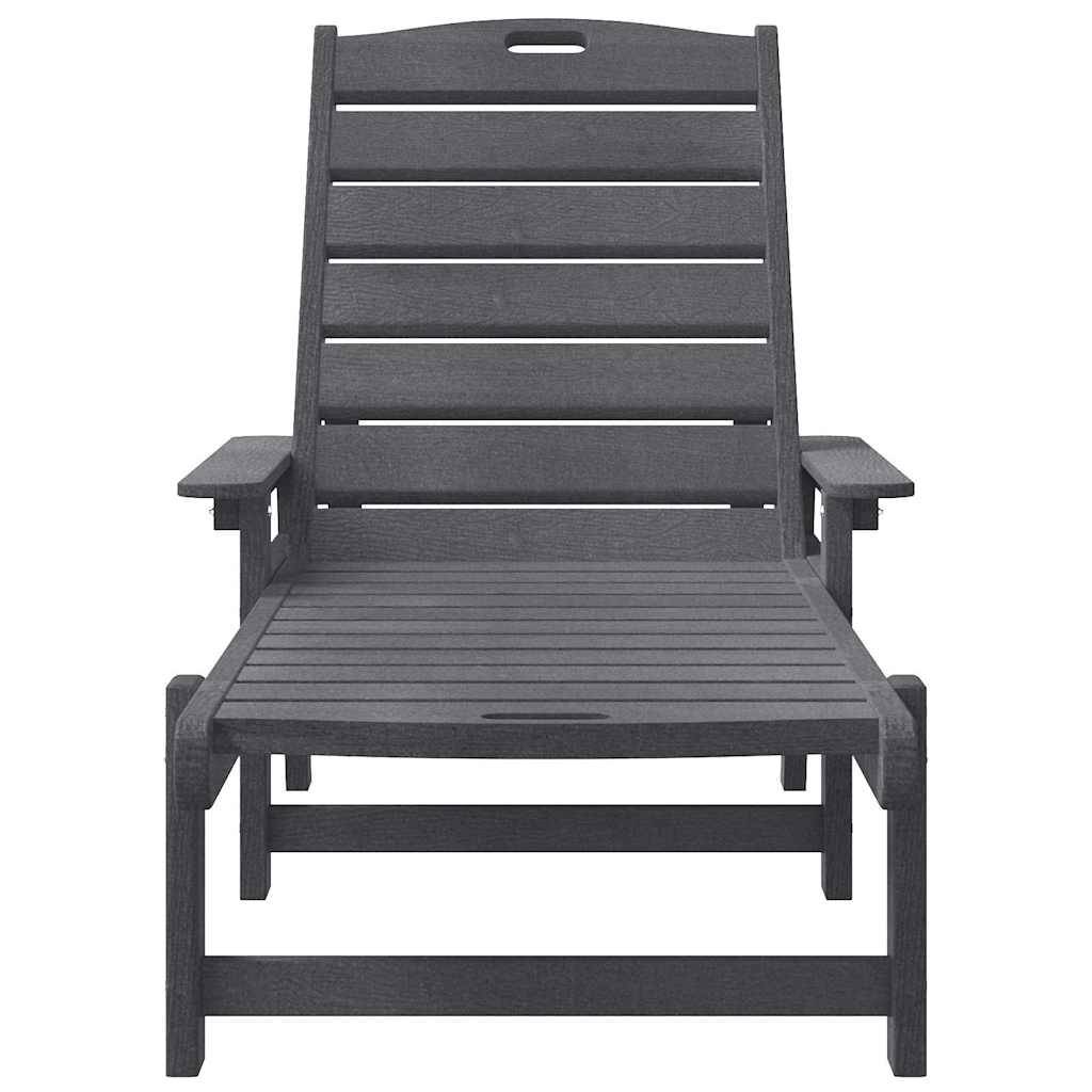 Ensemble 2 Lits de Soleil Résine Plastique Terrasse Gris Clair – ComfortXL Outdoor Living - Image 4