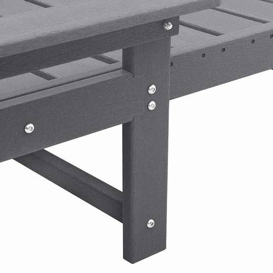 Ensemble 2 Lits de Soleil Résine Plastique Terrasse Gris Clair – ComfortXL Outdoor Living - Image 7