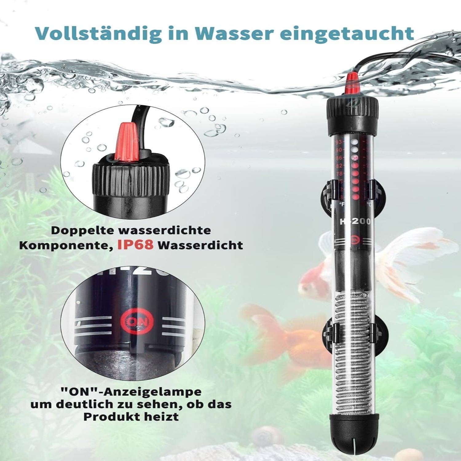 Thermoplongeur 100W pour Aquarium - Jusqu'à 120L DtopbuyAge - Image 3