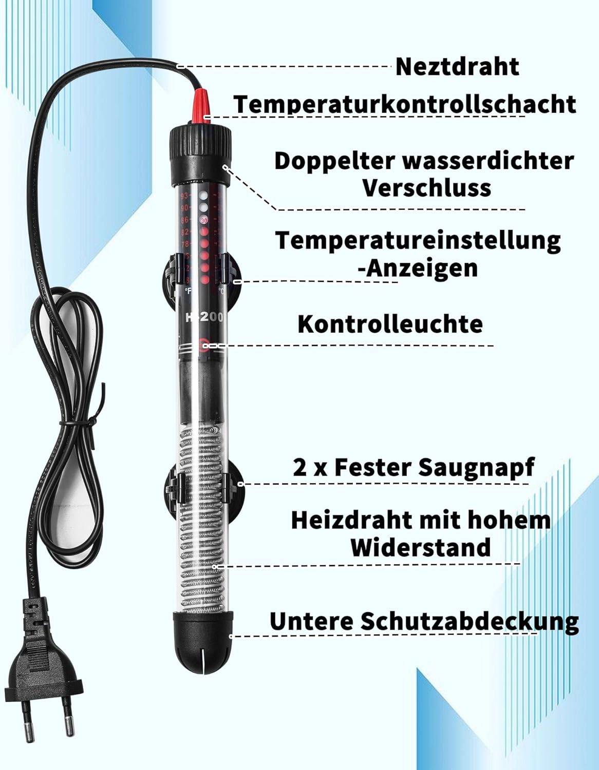Thermoplongeur 100W pour Aquarium - Jusqu'à 120L DtopbuyAge - Image 5