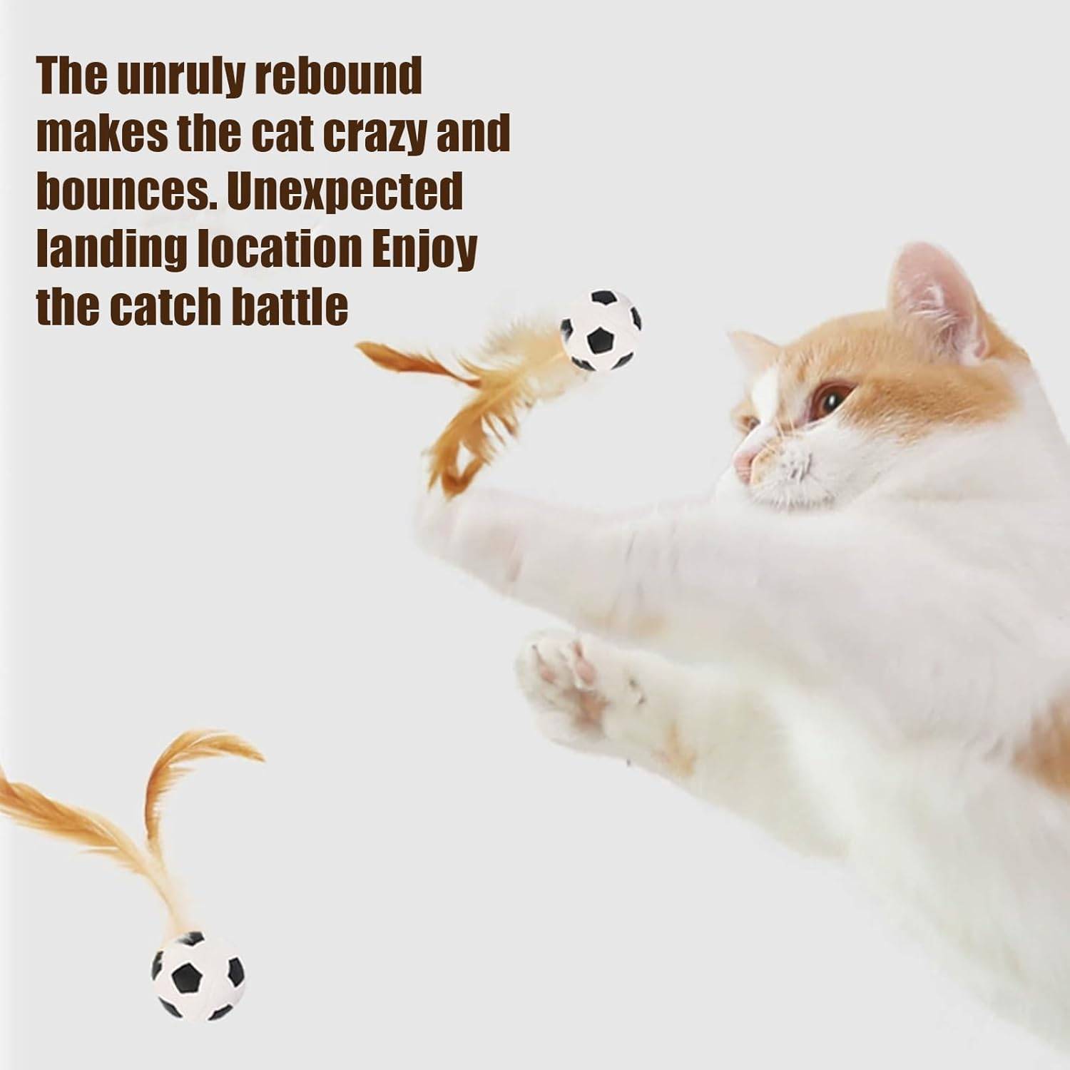 Balle rebondissante pour chat DtopbuyAge - Image 2