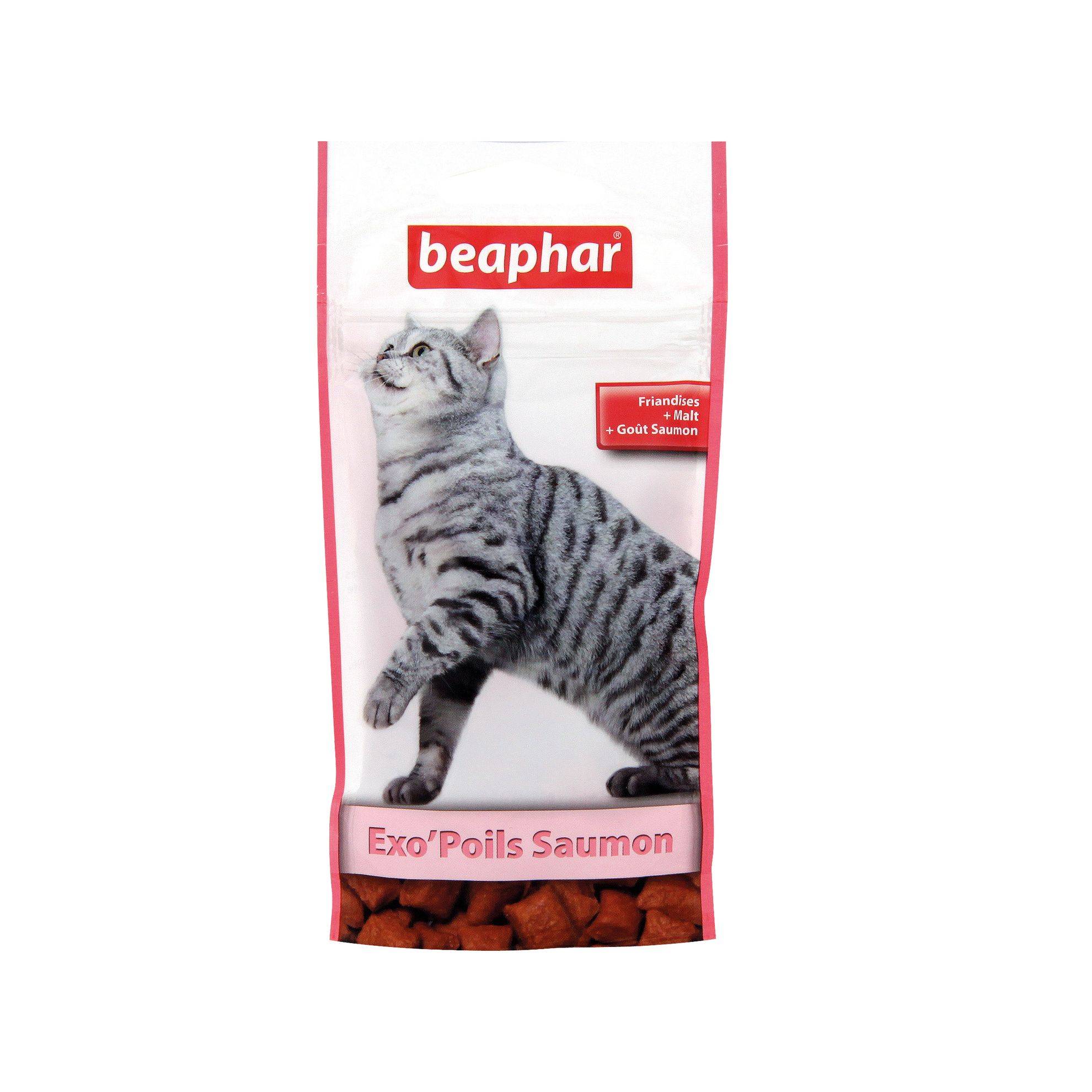 Friandises Beaphar Exo'Poils Malt goût saumon BEAPHAR