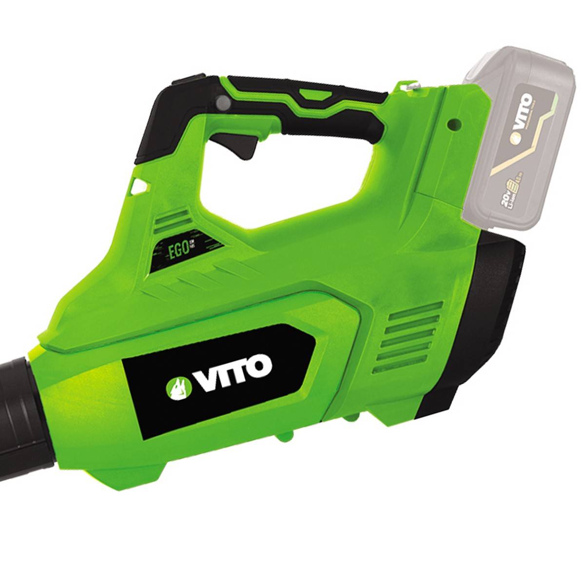 Vito - Souffleur de jardin 40V + 2 Batteries lithium 2AH + Chargeur DOUBLE VITO - Image 5
