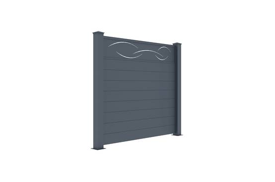 CASANOOV - Casanoov Lot de 5 kits de clôture aluminium LIFE H.170 cm - kits complet 9.5 m - Image 4
