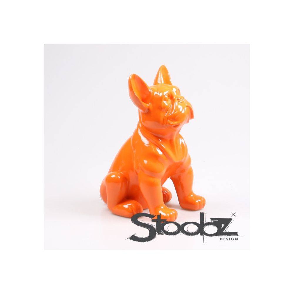Stoobz - Chien bouledogue français coloré 37 x 25 x 22 cm - Image 2
