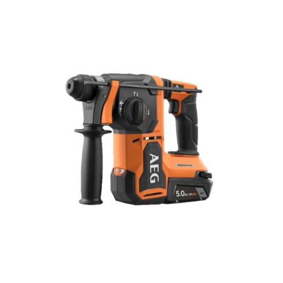 Aeg - Perforateur burineur SDS+ AEG - BBH18BL2-502C - 18V Brushless - 2 batteries 5,0Ah - Chargeur - Image 4