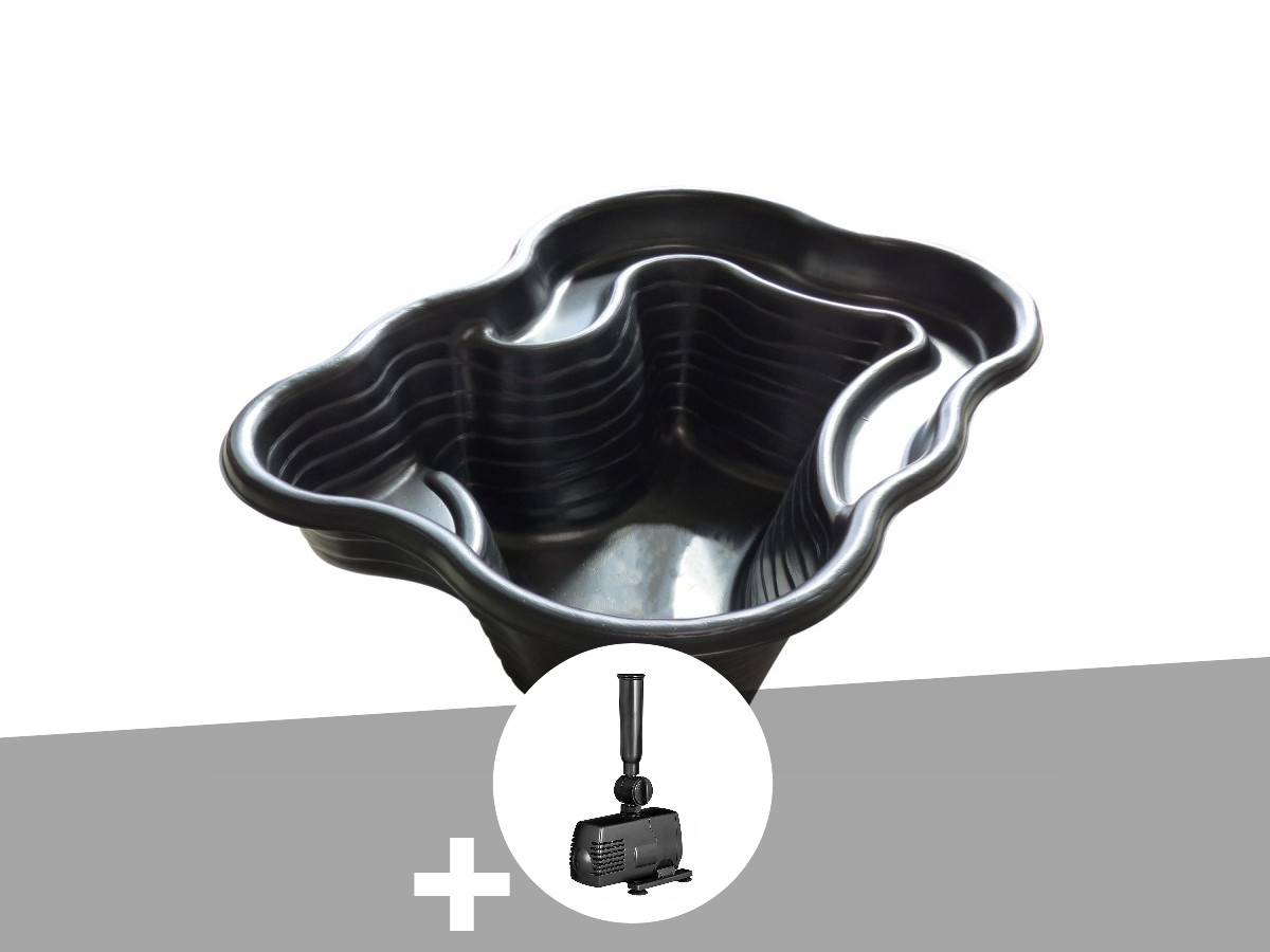 Ubbink - Bassin préformé Iris SI 0,98 m? 150 L + pompe de filtration - Ubbink