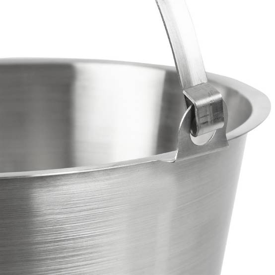Seau inox avec poignée 12 Litres - Jantex - Image 5