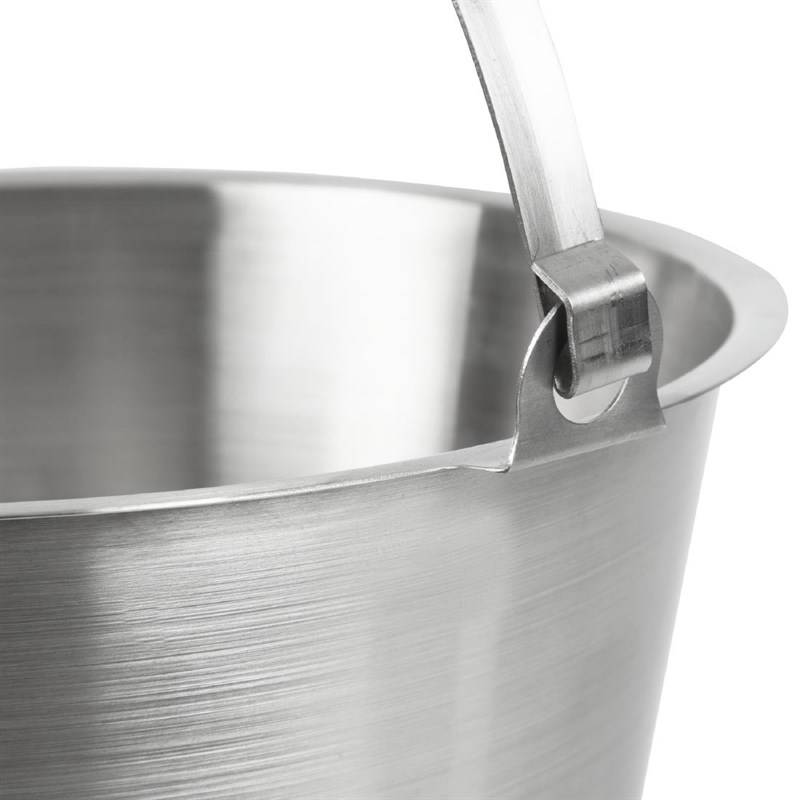 Seau inox avec poignée 12 Litres - Jantex - Image 5