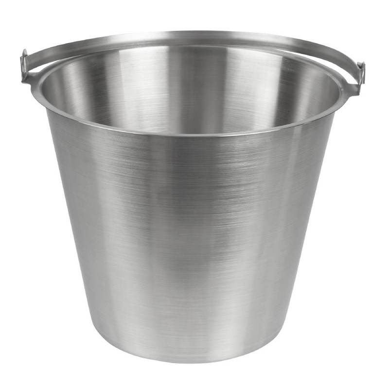Seau inox avec poignée 12 Litres - Jantex - Image 2