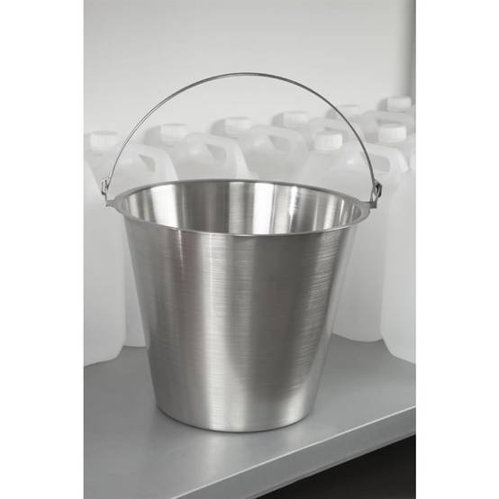 Seau inox avec poignée 12 Litres - Jantex - Image 8