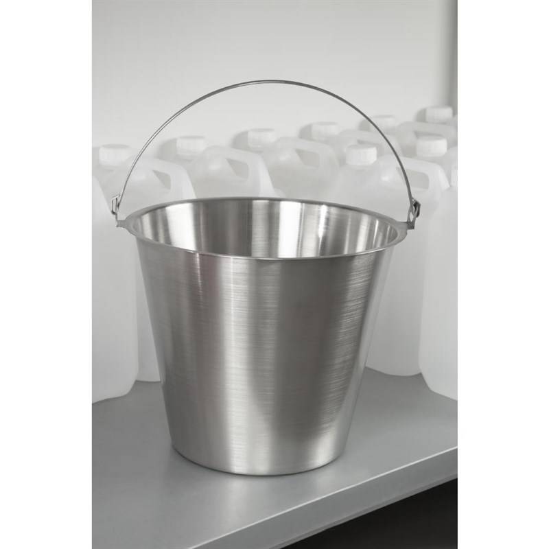 Seau inox avec poignée 12 Litres - Jantex - Image 8