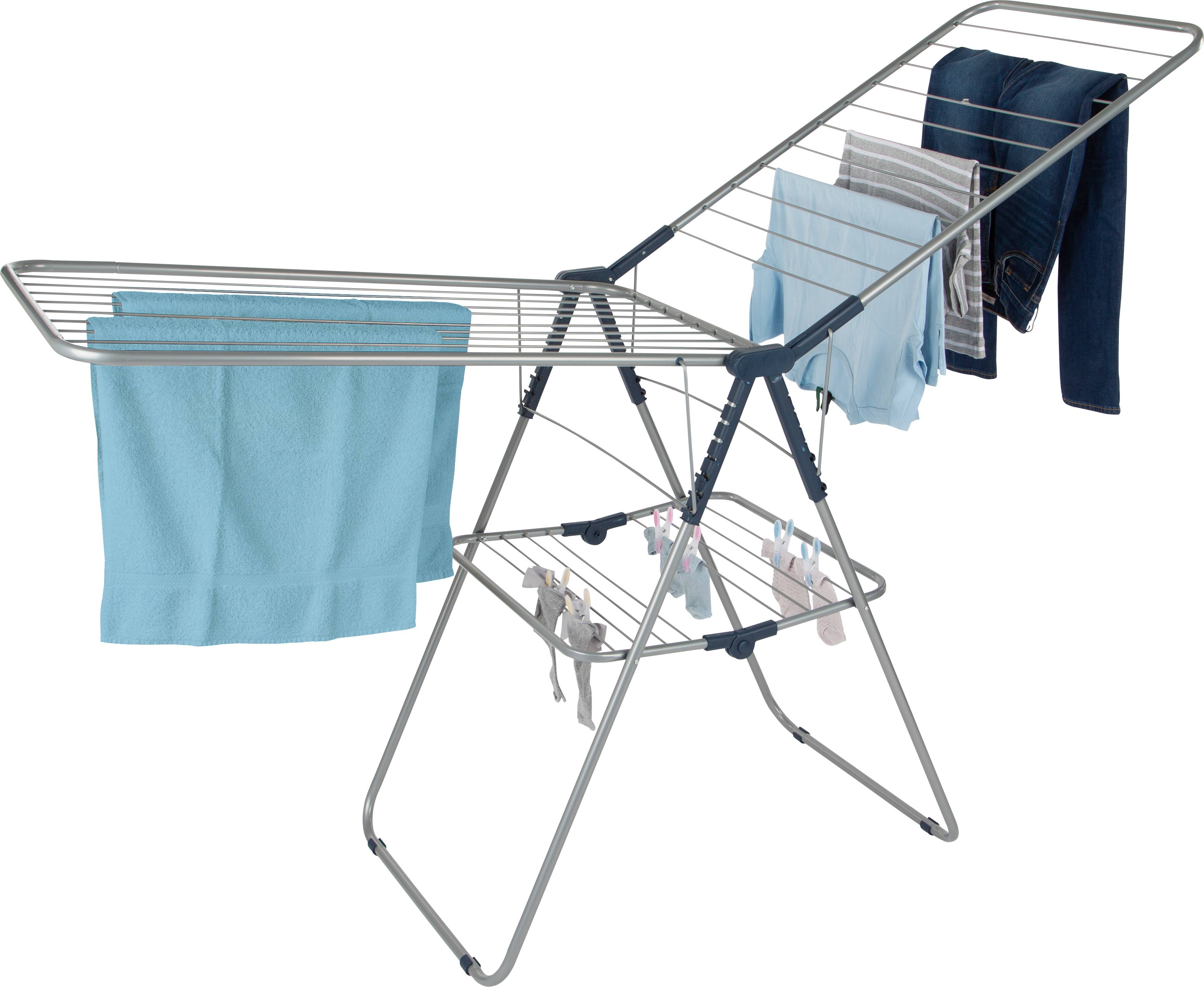 Séchoir linge modèle T extra solide avec 20 pinces - PRACTO HOME - Image 2