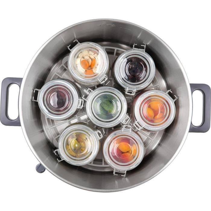 Stérilisateur électrique de bocaux 27 L inox, 1800 W, réglage 30 à 100 °C - SENCOR - Image 4