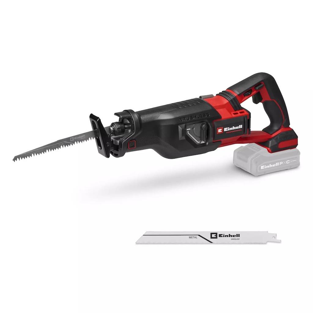 Einhell - Scie sabre sans fil - TP-AP 18/32 Li BL-Solo - Course 32 mm - Brushless - Vitesse réglable - Einhell - Image 1