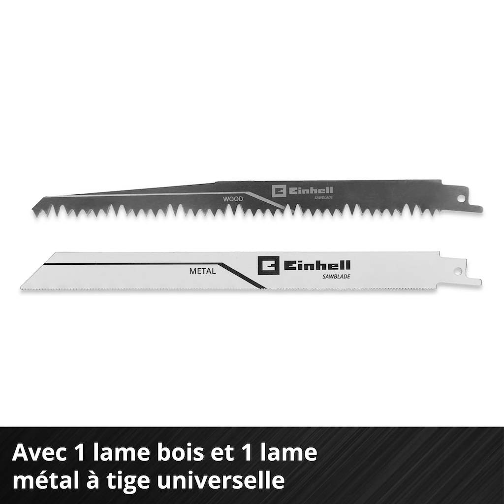 Einhell - Scie sabre sans fil - TP-AP 18/32 Li BL-Solo - Course 32 mm - Brushless - Vitesse réglable - Einhell - Image 6