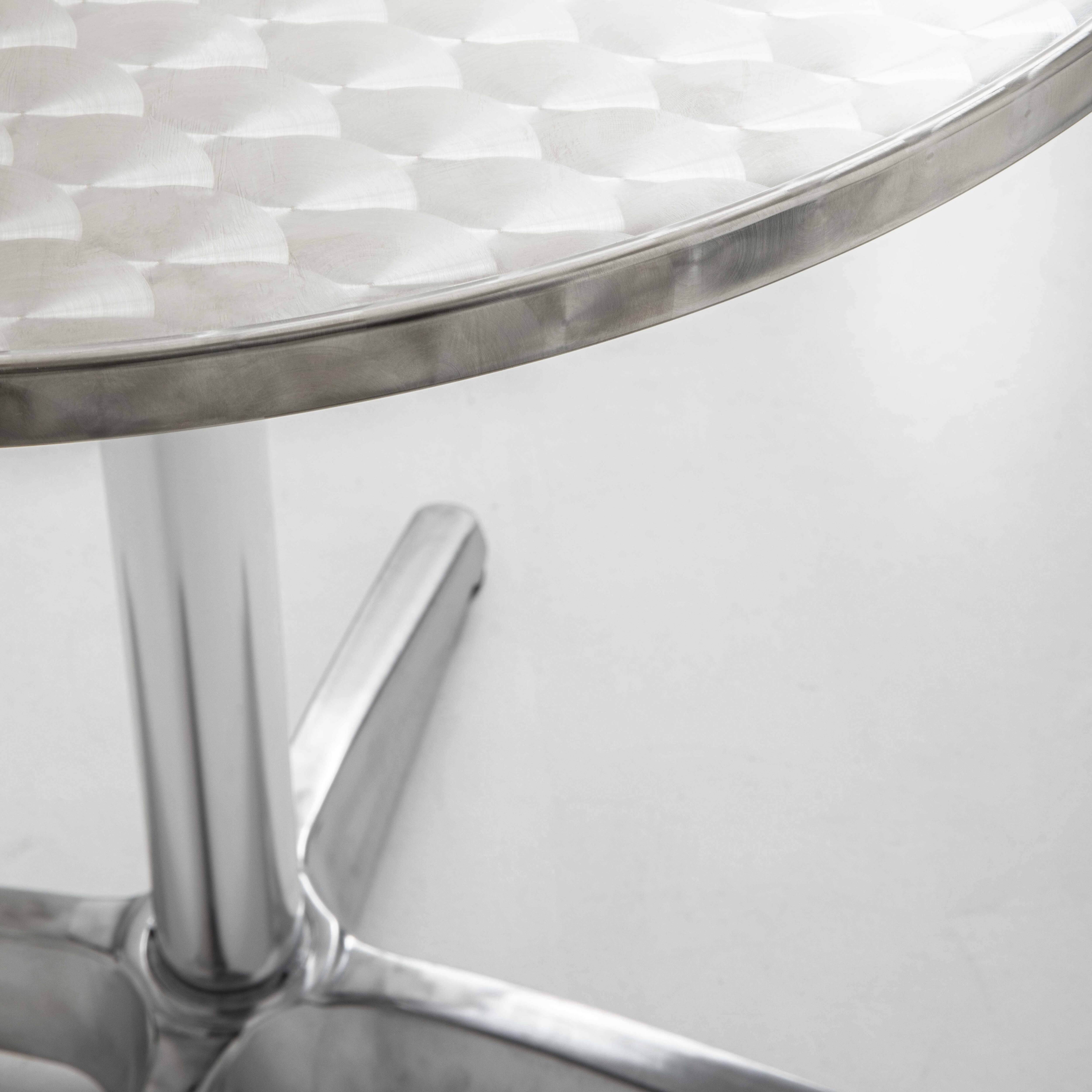 Oviala - Plateau de table rond en inoxydable 60 cm Brixton Brixton - Oviala - Image 3