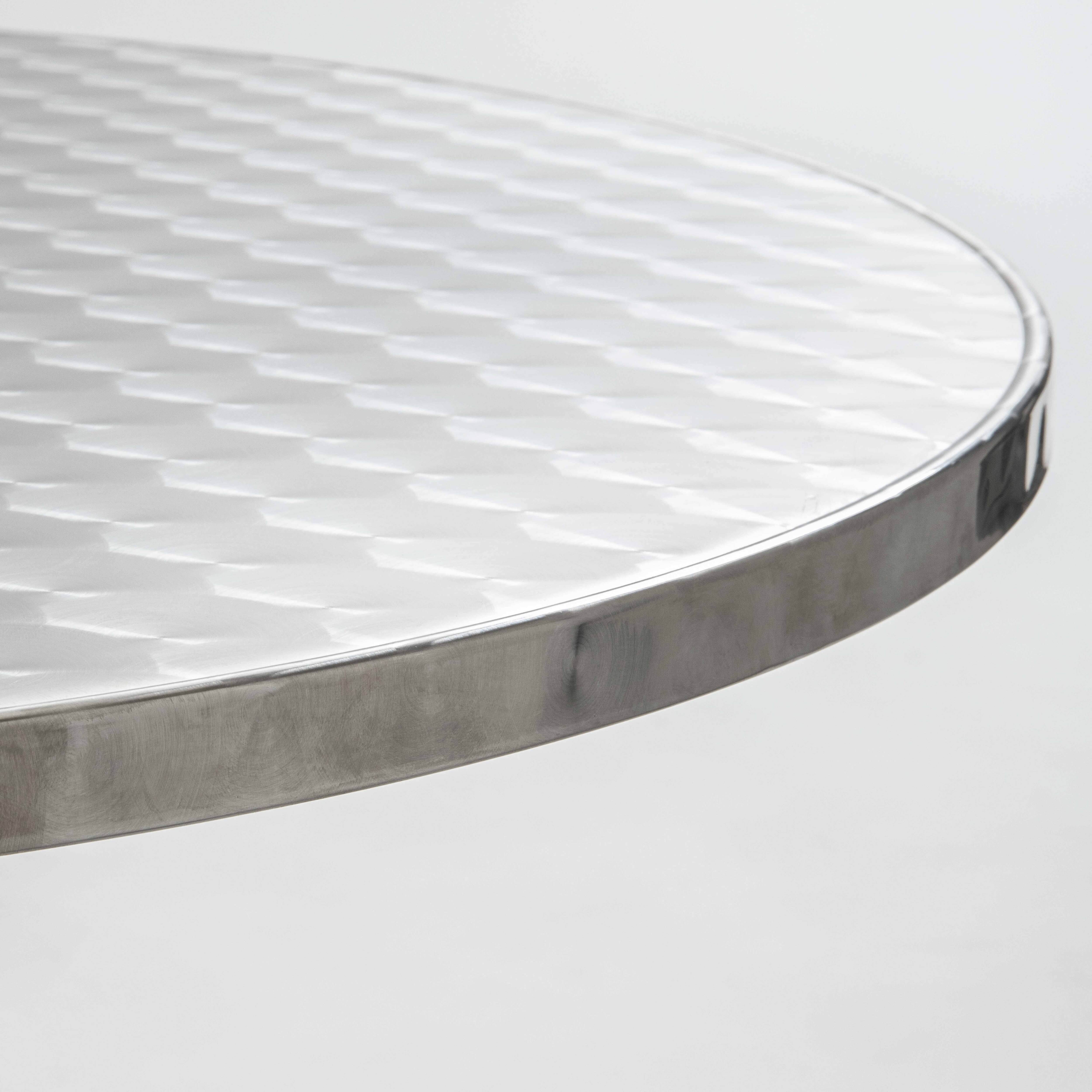 Oviala - Plateau de table rond en inoxydable 60 cm Brixton Brixton - Oviala - Image 2