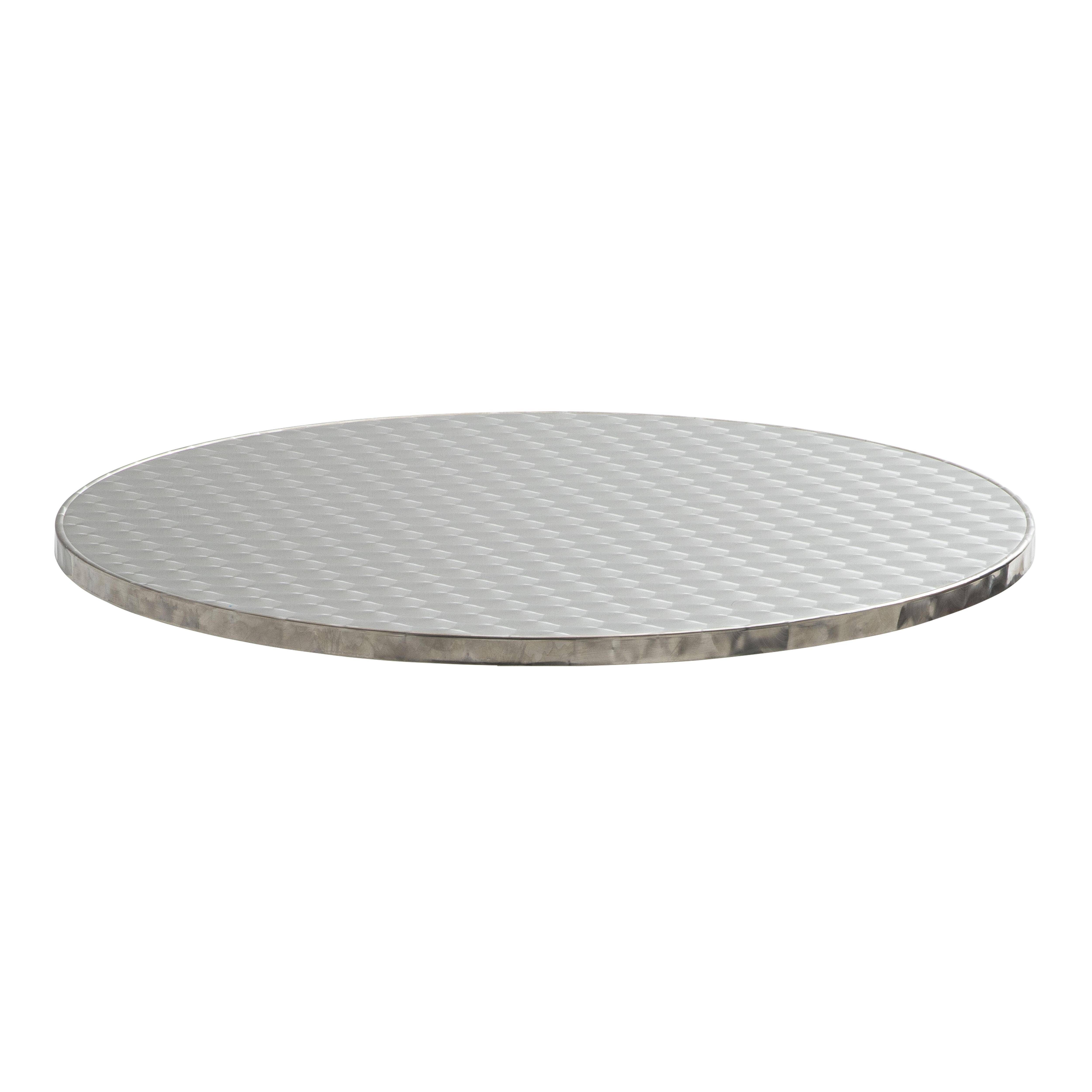 Oviala - Plateau de table rond en inoxydable 60 cm Brixton Brixton - Oviala - Image 1