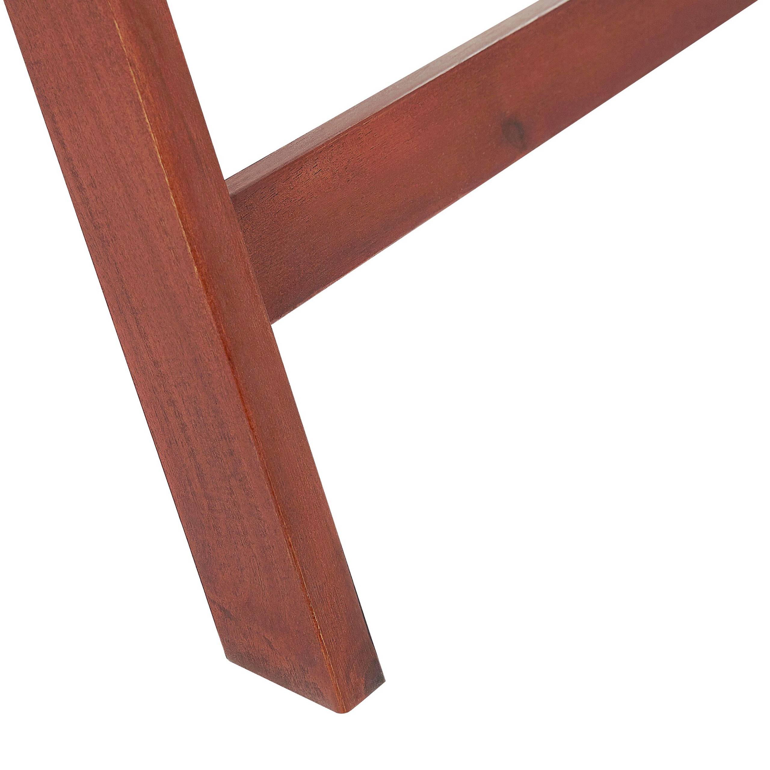 Beliani - Chaise Metteur en Scène Marron en Bois d'Acacia Transat Inclinable Résistant pour Jardin ou Terrasse au Style Méditerranéen - Image 9