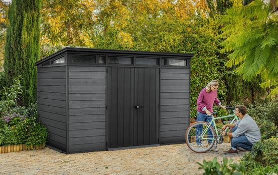 Keter - Abri de jardin Cortina- 7,15 m² - gris - KETER - Image 2