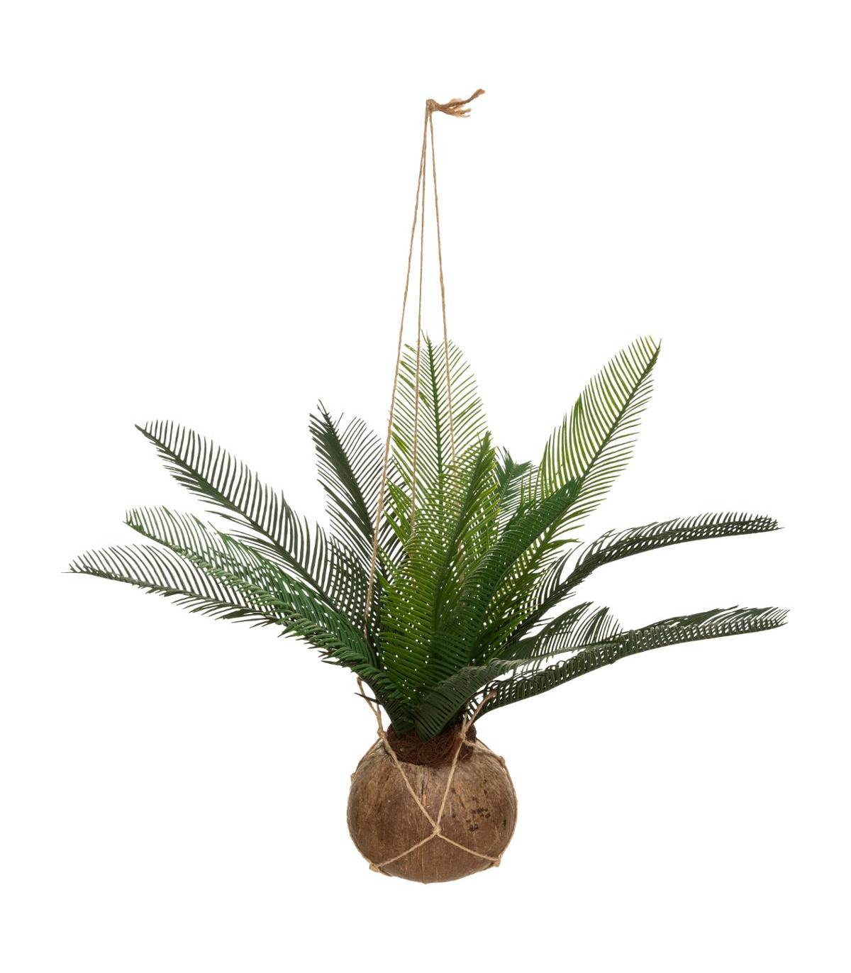 Palmier artificiel dans un Pot Coco H 50 cm - Image 1