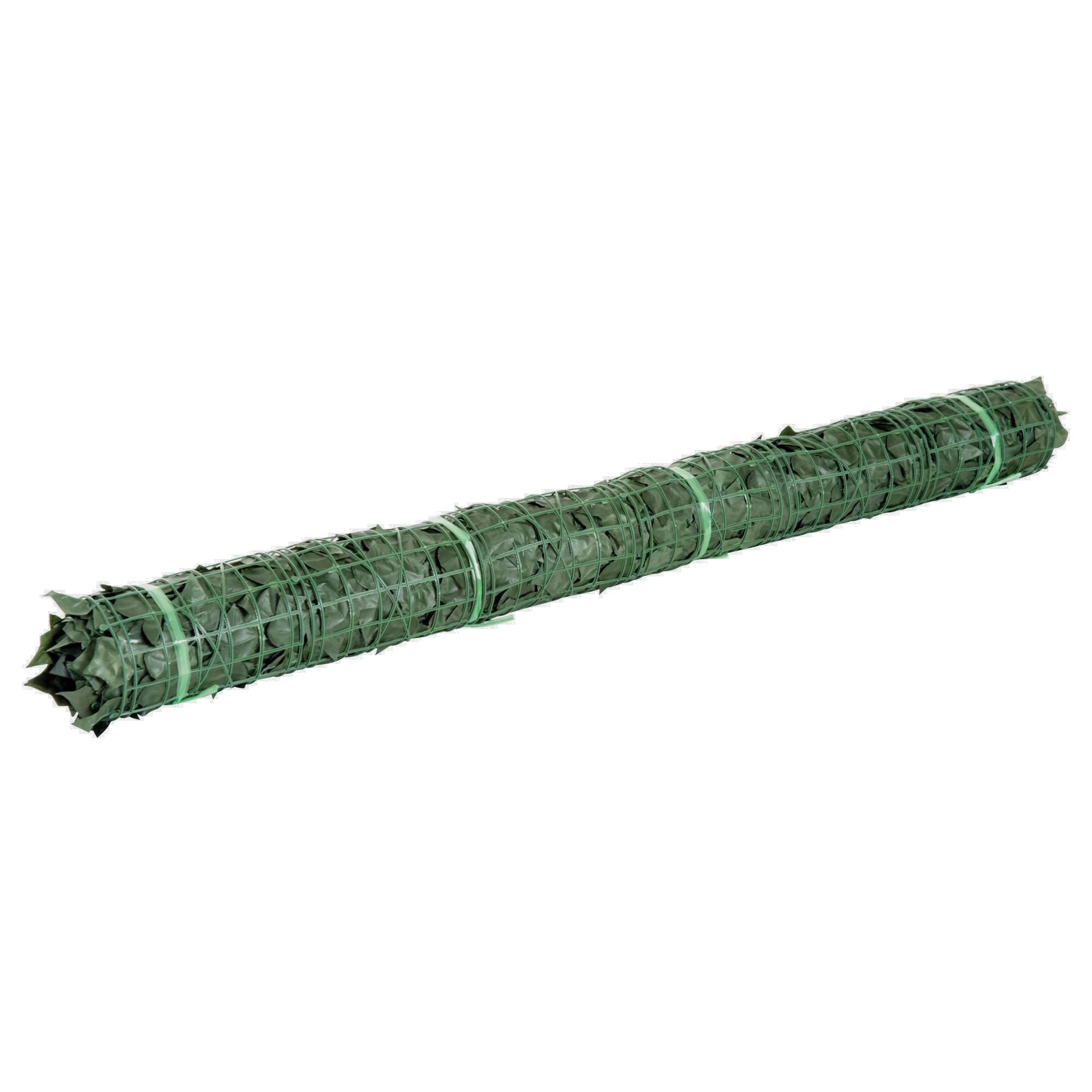 ComfortXL - Haie artificielle brise-vue PE 2,4 x 1 m vert foncé jardin balcon anti-UV - ComfortXL Outdoor Living - Image 10