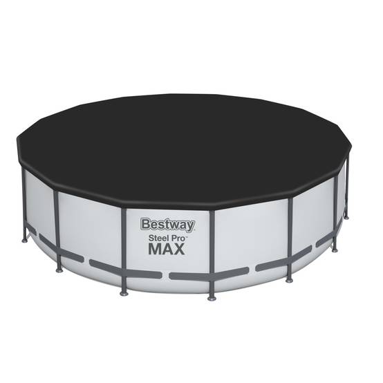 Bestway - Piscine tubulaire Ø 488 x 122 cm BESTWAY hors sol ronde Steel Pro Max™ Pompe Echelle Bache et filtre Inclus - Image 10