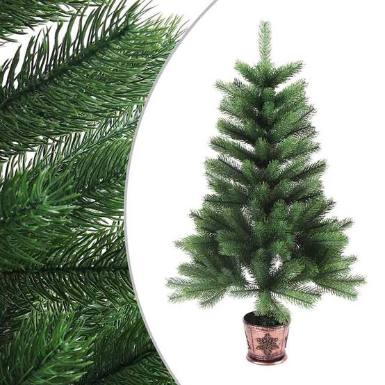 Maison Chic - Sapin de Noël | Arbre de Noël artificiel aiguilles réalistes 65 cm vert Maison Chic - Image 1