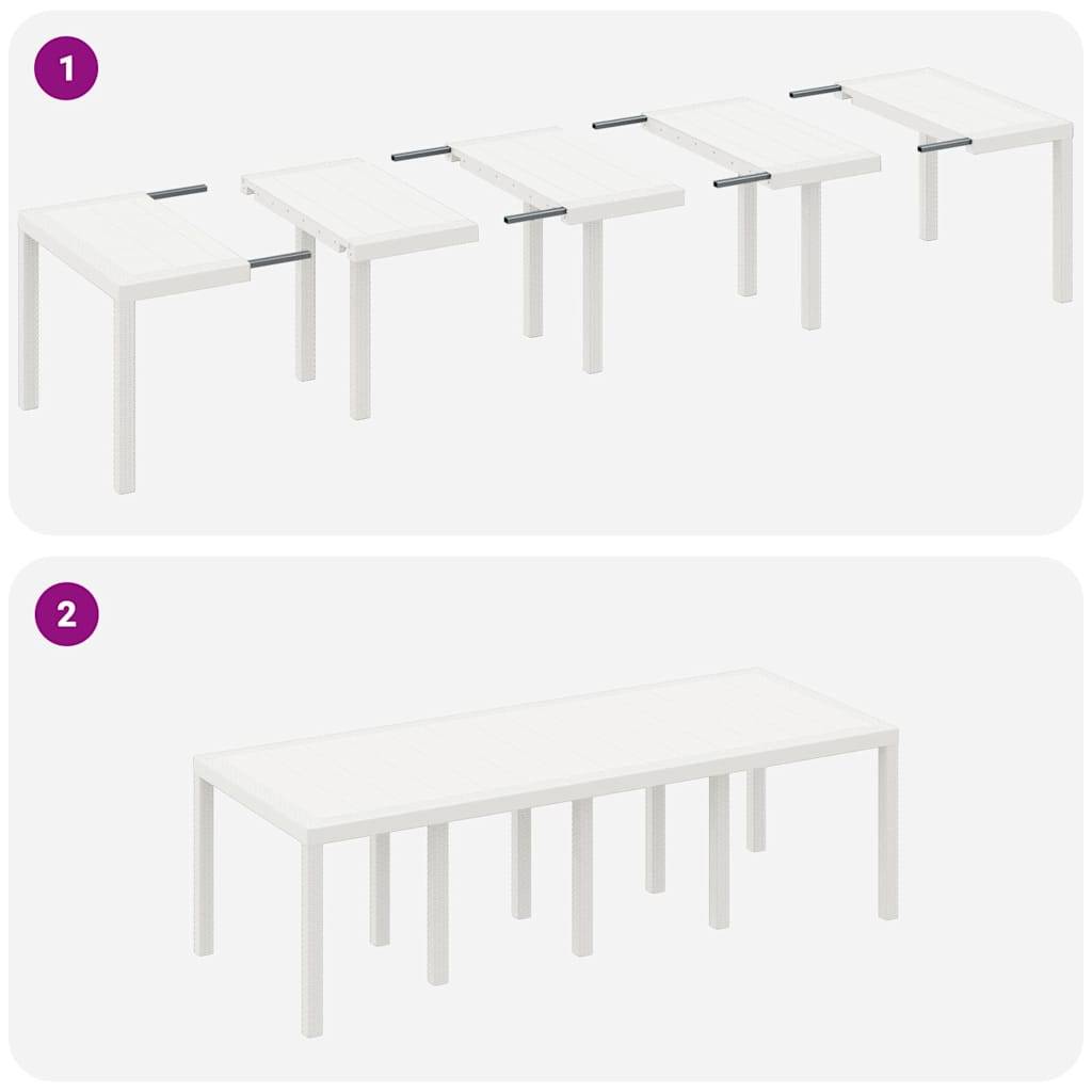 ComfortXL - Ensemble Table et Chaises de Jardin Résine Tressée 8 Places Confort pour Repas Extérieur Gris Clair – ComfortXL Outdoor Living - Image 8