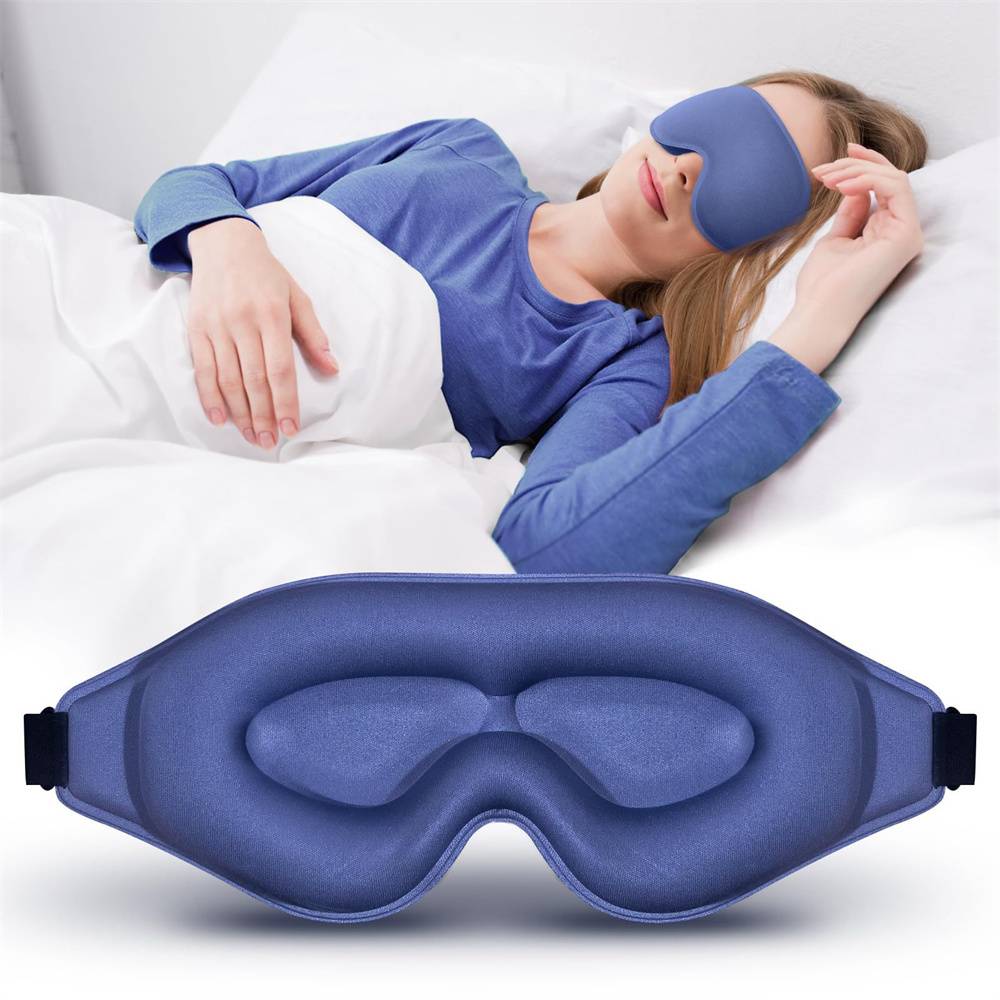 LIDENKORS Masque de sommeil pour les yeux - Masque de sommeil pour la nuit et les voyages de