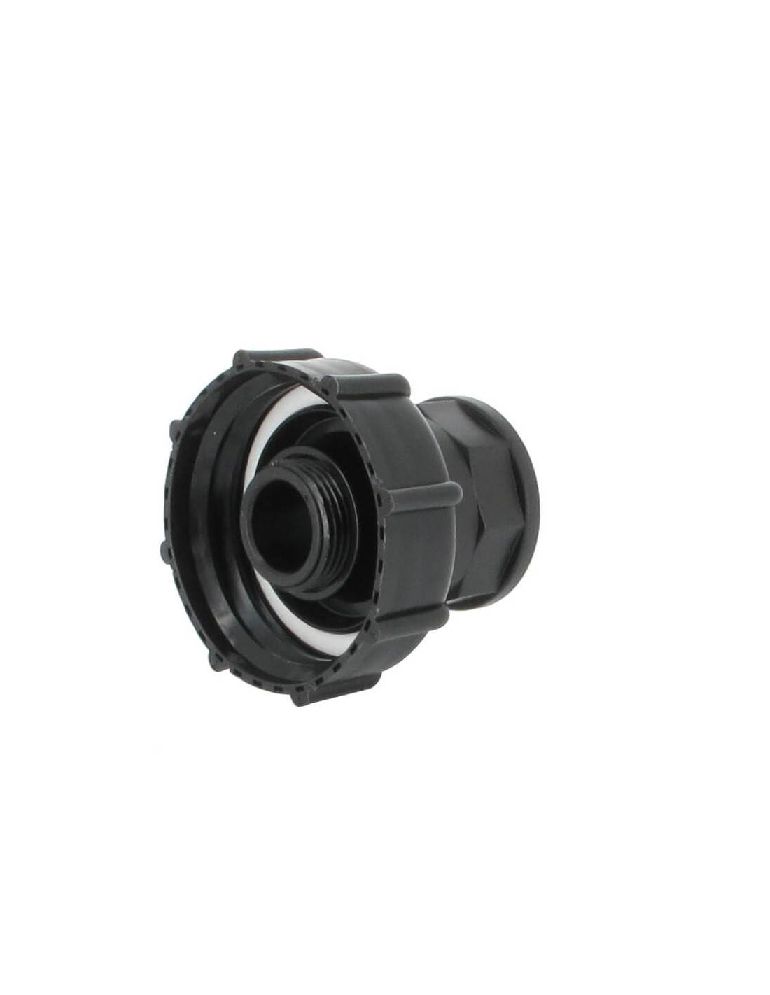 Raccord S60X6 - Taraudé femelle 1'' Pas gaz (26x34 mm) - Image 3